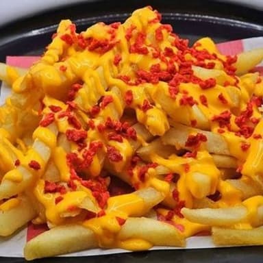 Papas a la francesa naturales con queso