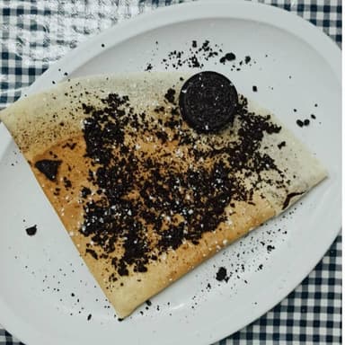 Crepa de NUTELLA con Galleta OREO