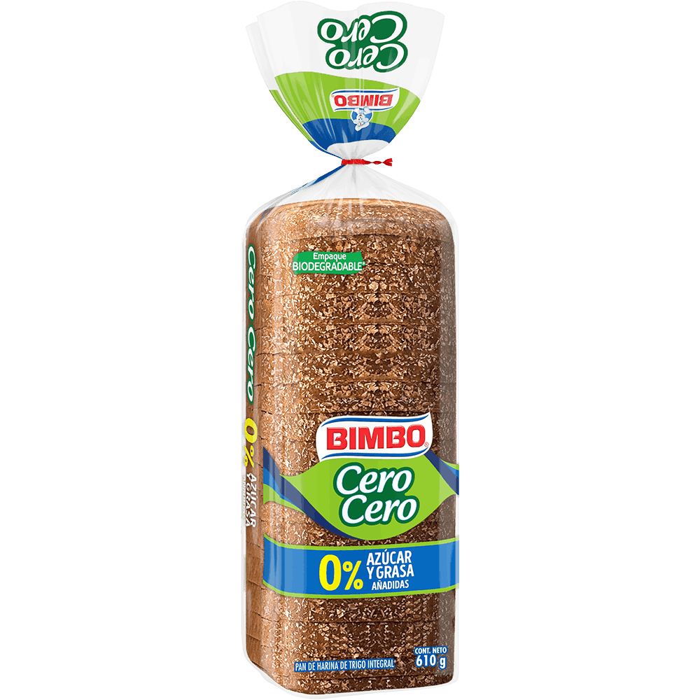 Pan Bimbo Cero Cero 610g