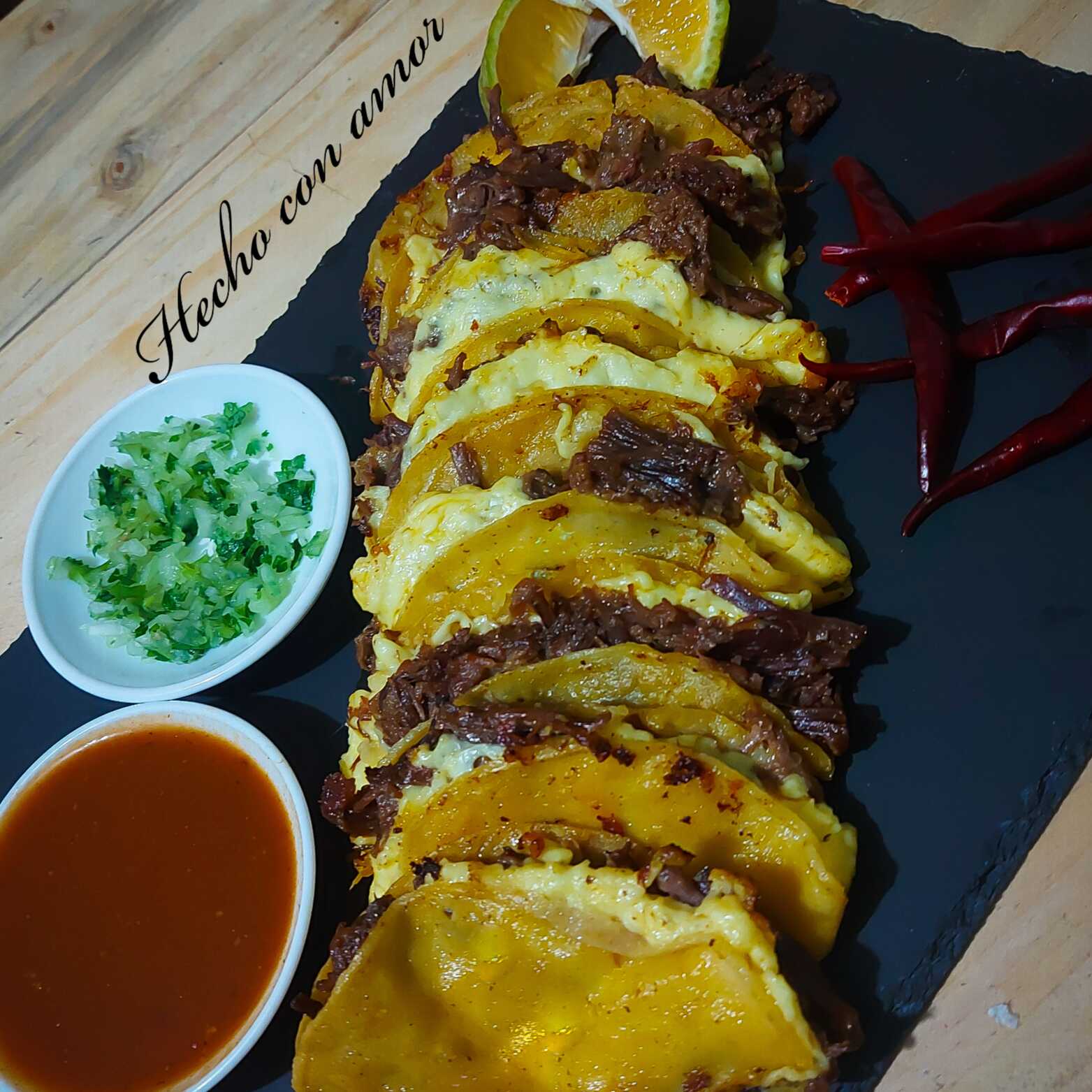 8 Tacos de Birria