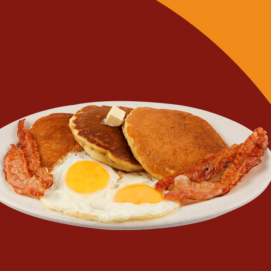 Hot Cakes Americanos (Huevos Estrellados)