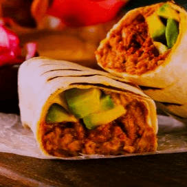 Burrito de Cochinita Pibil al Horno