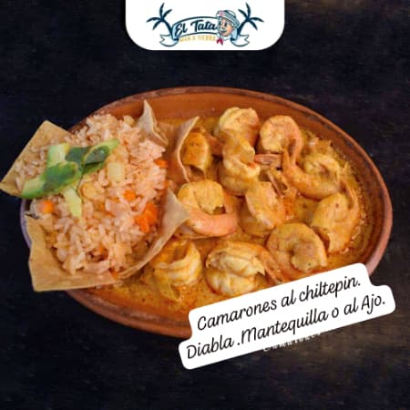 CAMARONES AL MOJO DE AJO