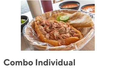 Combo Individual