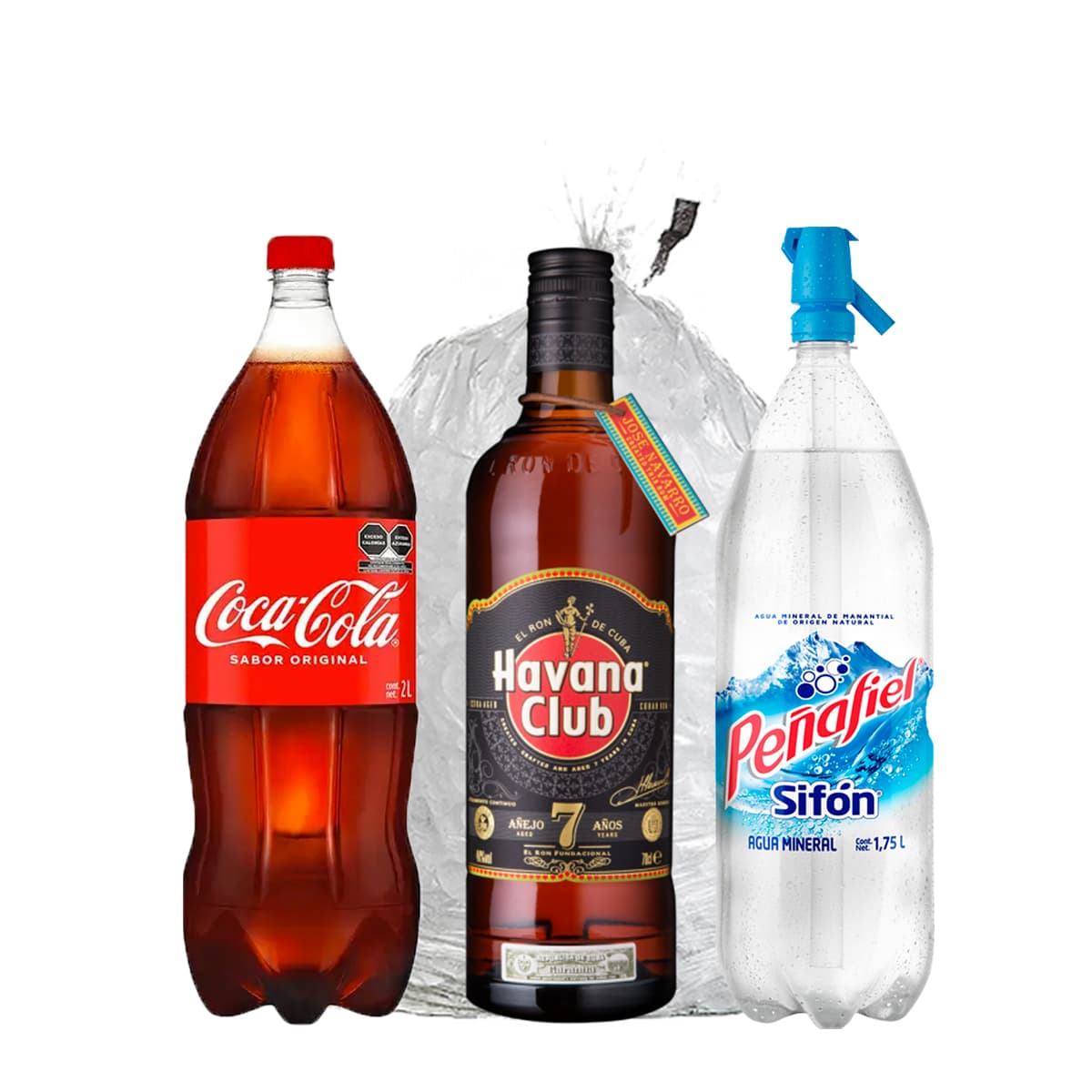 Combo Peñafiel Agua Mineral Sifón 1.75 L - Havana