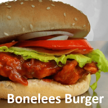Bonelees Burger 🍔🍟