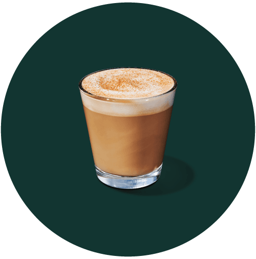 Cortado de Chocolate Blanco y canela