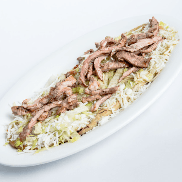 HUARACHE DE COSTILLA CON QUESO