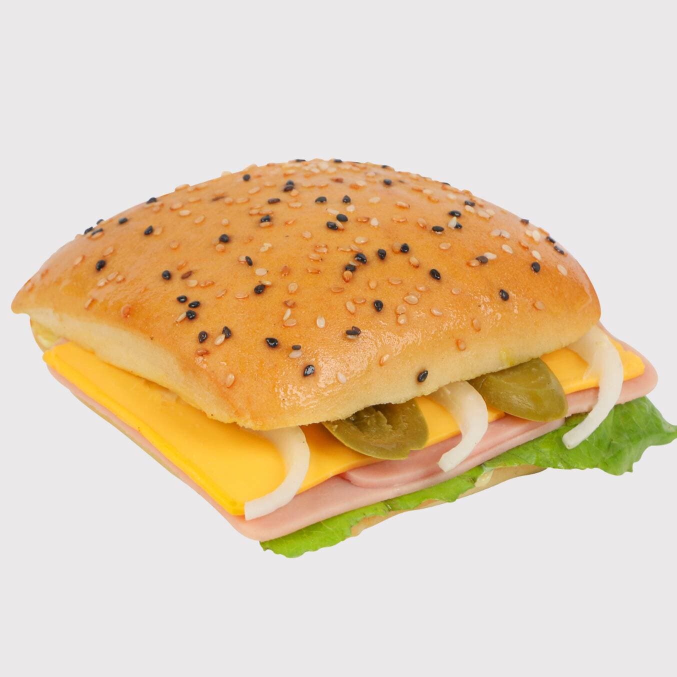 Panini de jamón y queso