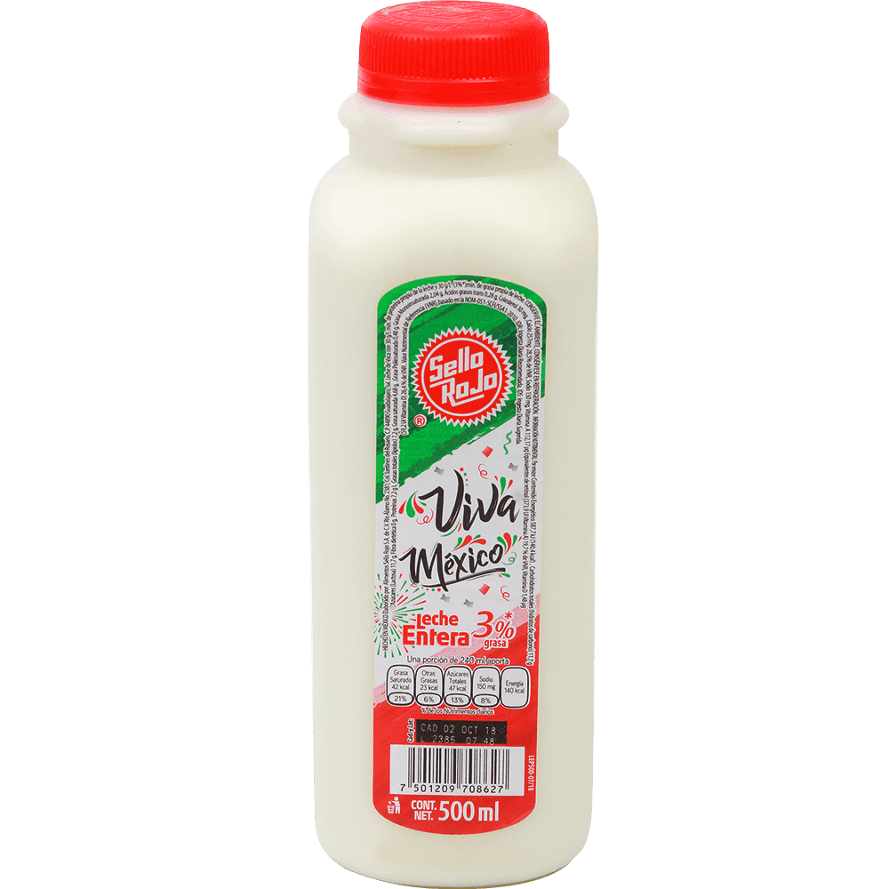 LECHE SELLO ROJO 500 ML BOTE