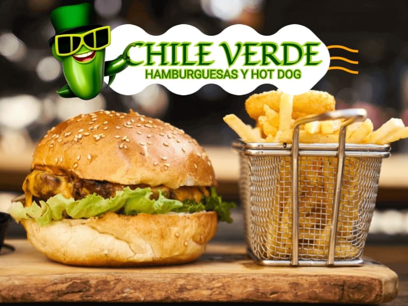 Chile verde burger