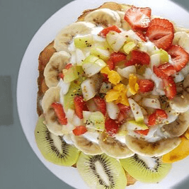 Waffle tropical