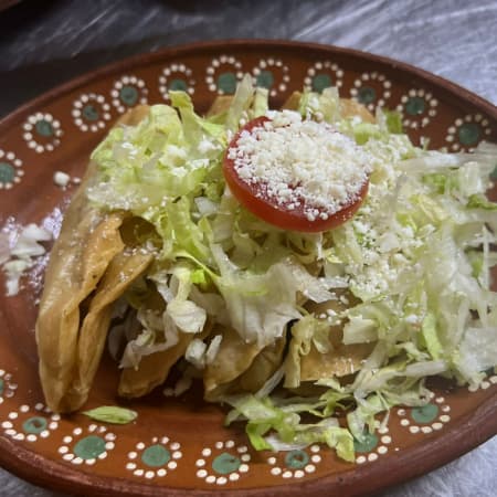 Orden de 4 Tacos Dorados