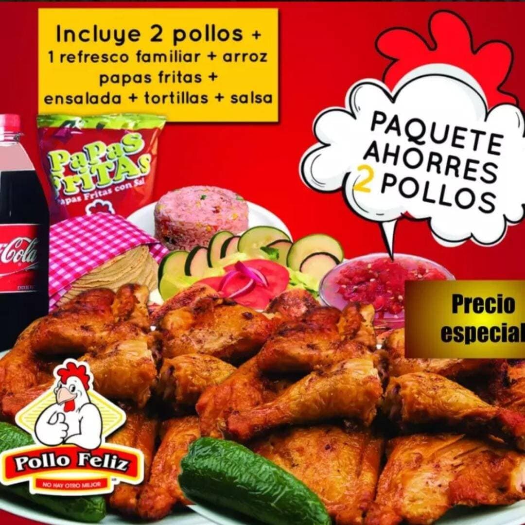 Paquete ahorres X2 pollos