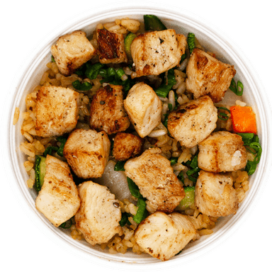 Yakimeshi con Pollo