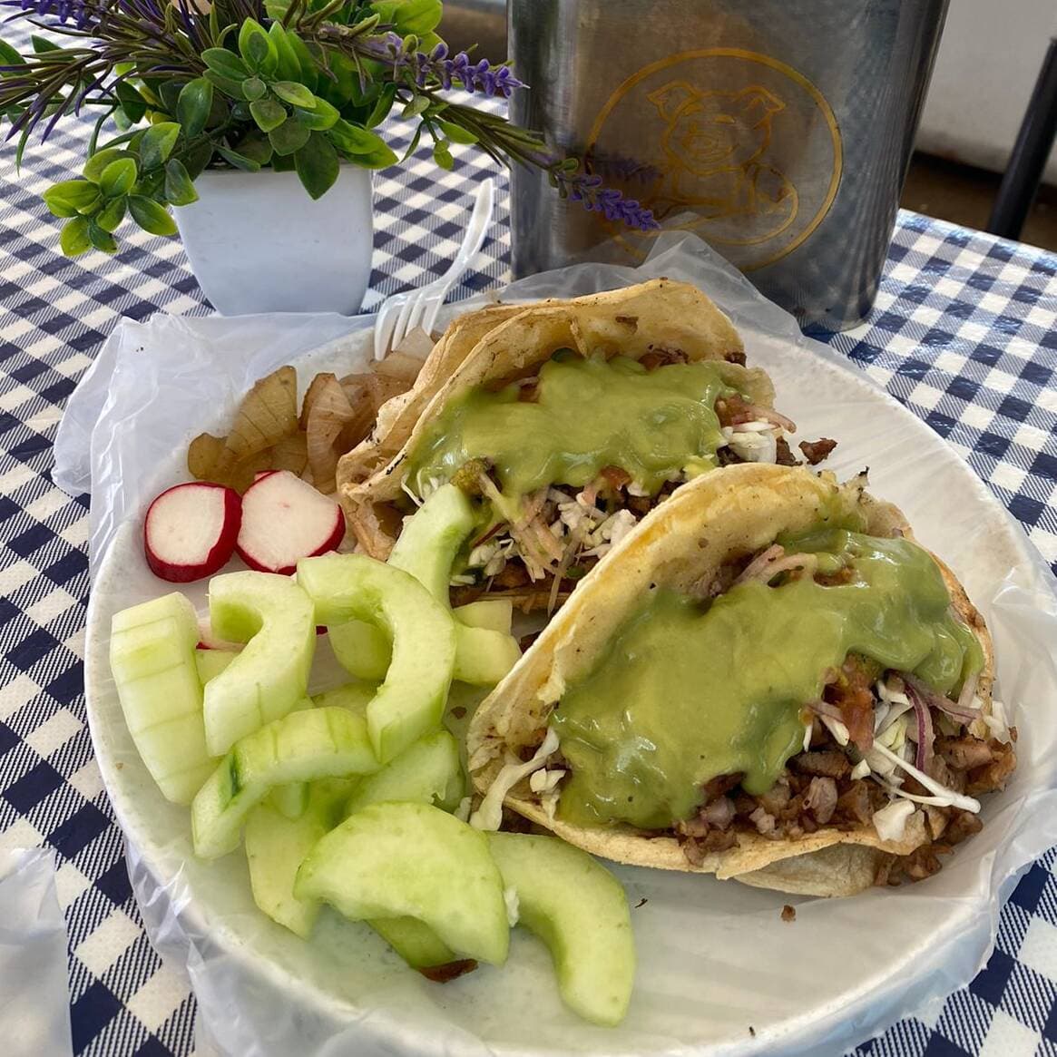 Taco con Queso