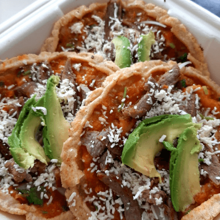 Picada Veracruzana con Bistec