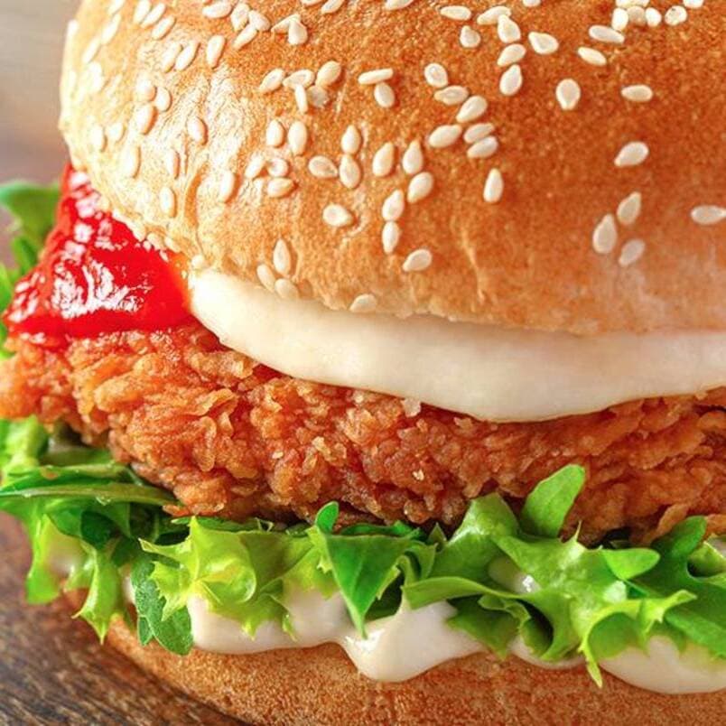 Hamburguesa Cruji de Pollo