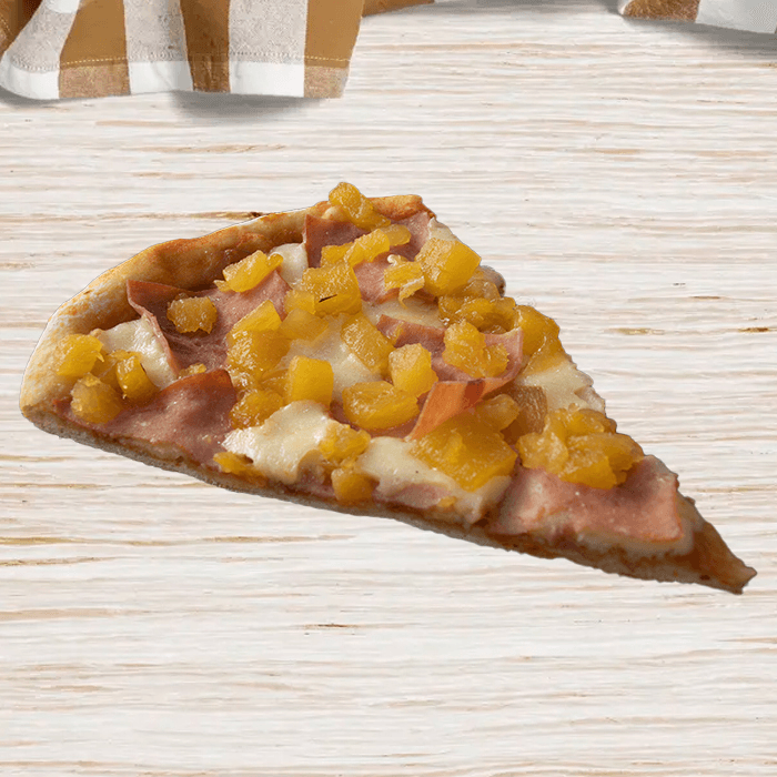 Porción de Pizza Hawaiana