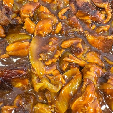 Pollo en Salsa de Ostión