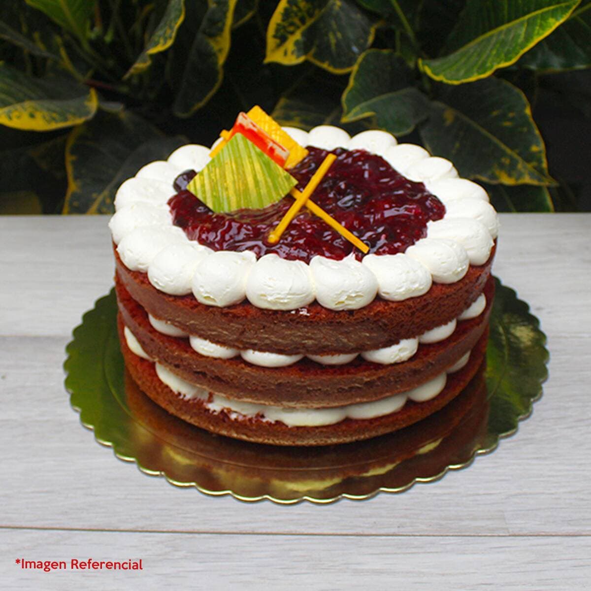 Naked Cake frutos del bosque Gourmet