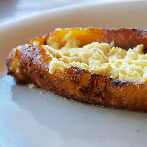 Plátano Maduro con Queso
