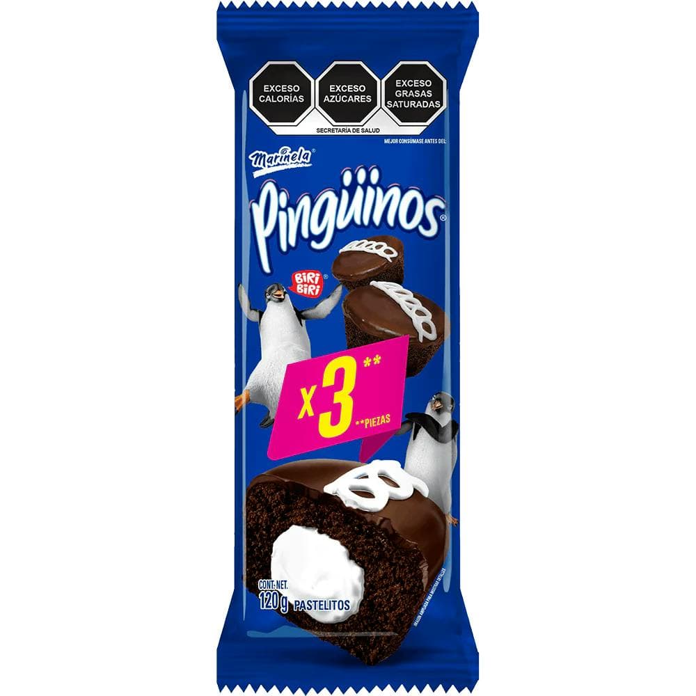 Pinguinos 3 pack 120g