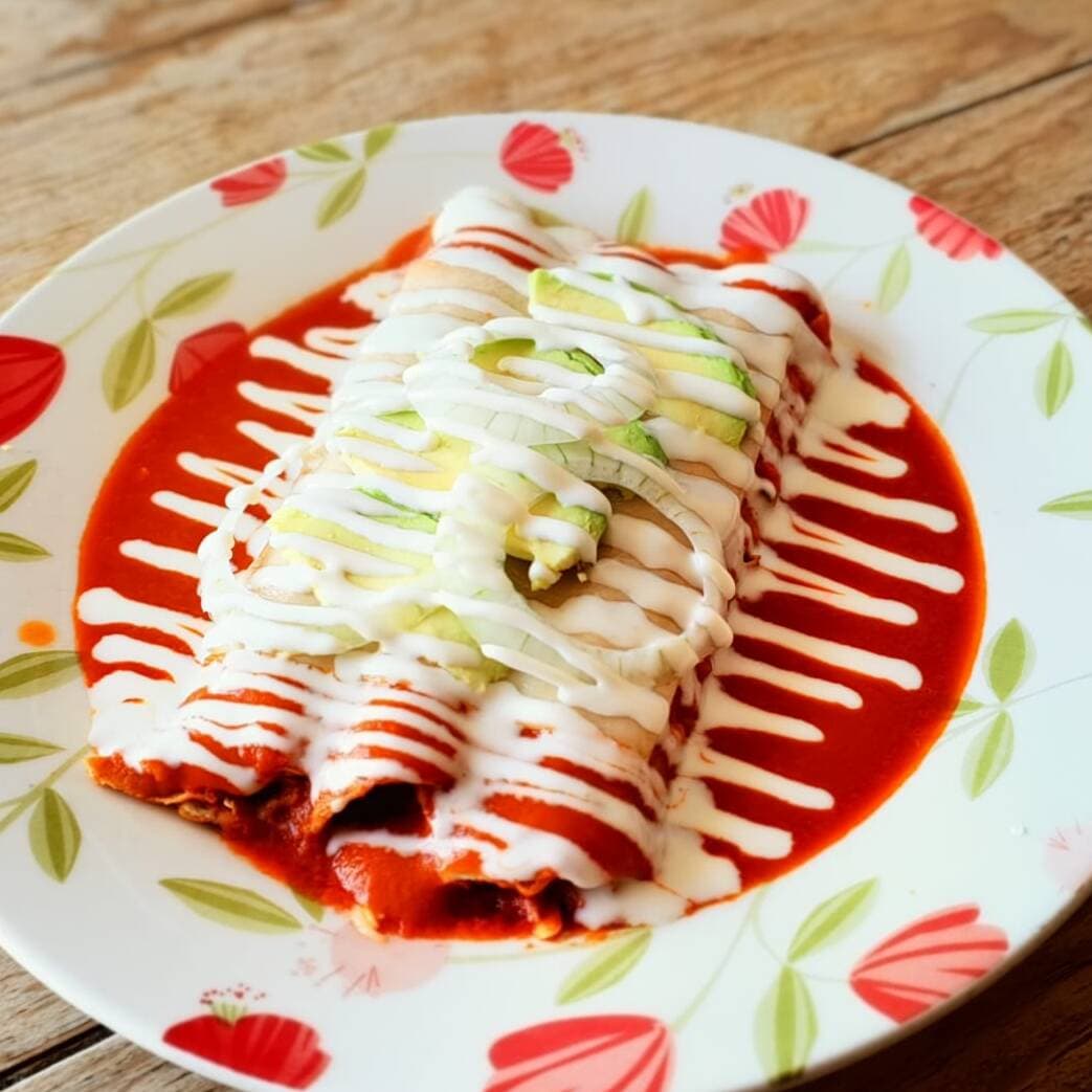 Enchiladas Suizas (3 Pzas)