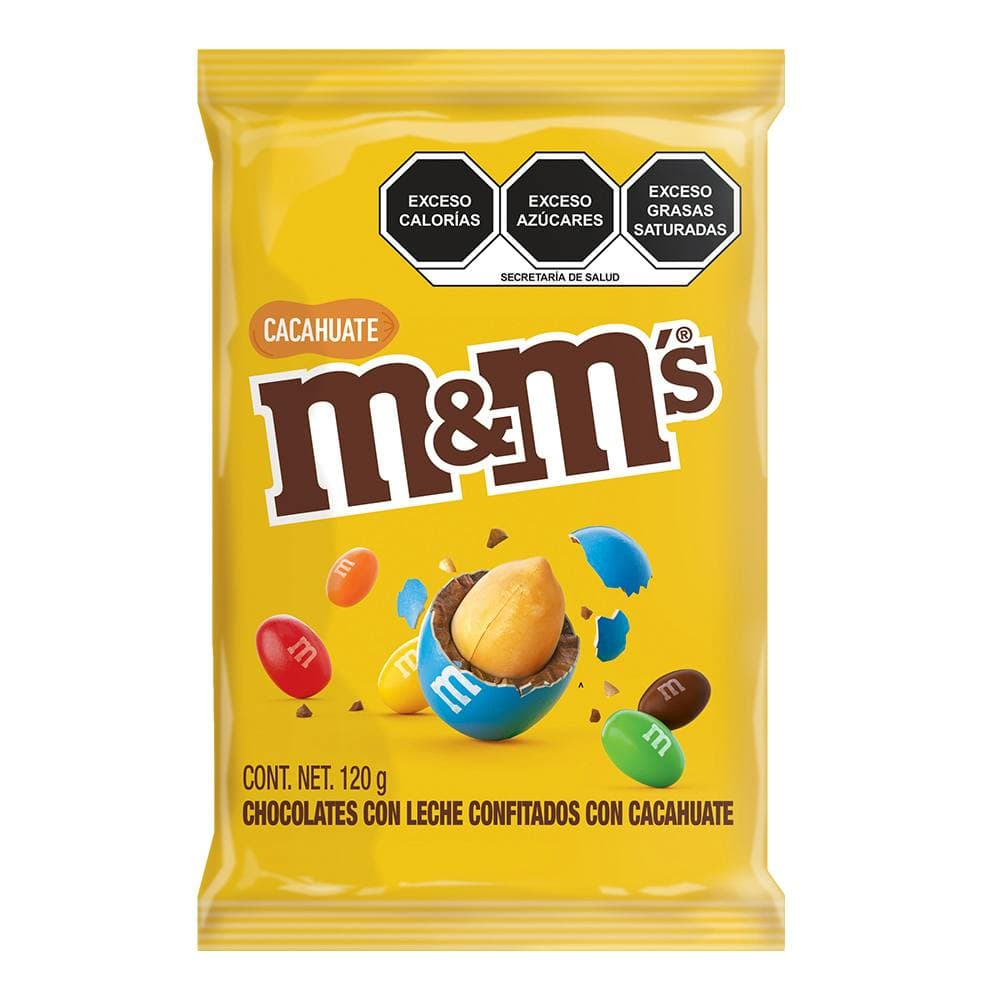 M&MS PEANUT MEGA BAG CS 1/12/120G