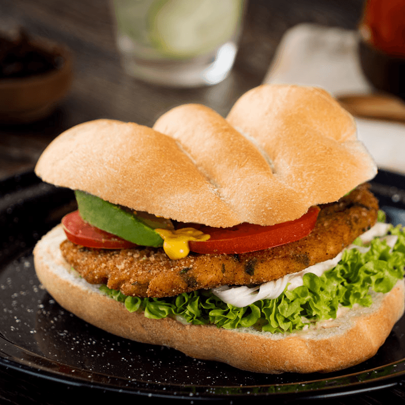 Torta de Milanesa de Pollo