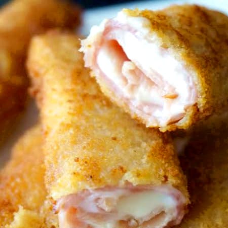 2️⃣ Tacos de Rollito de Jamón con Queso