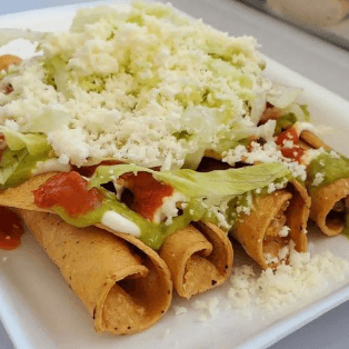 4 Flautas de Carne