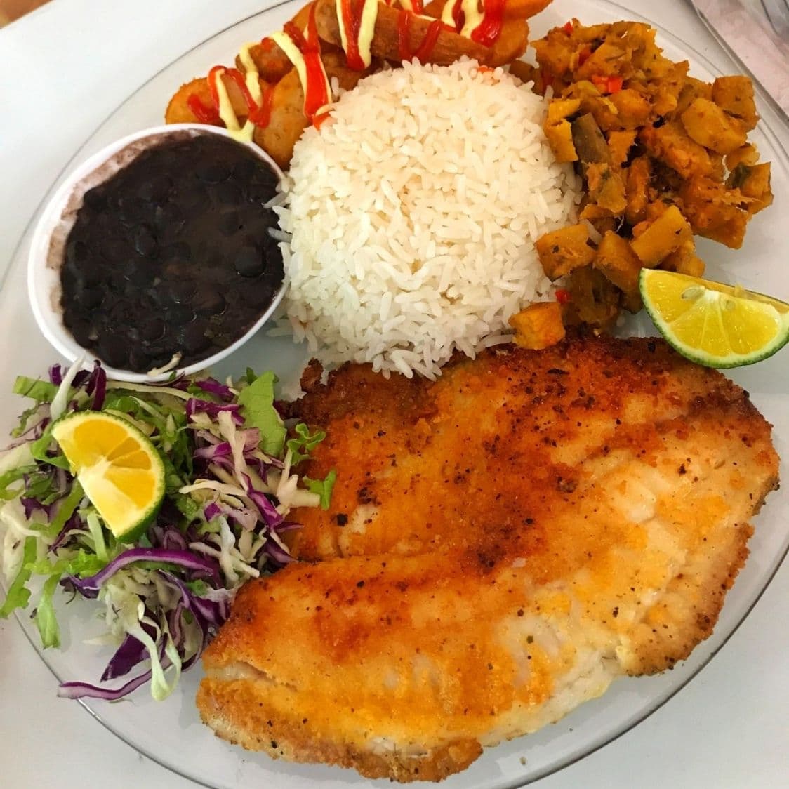 Casado con Filet de Pescado