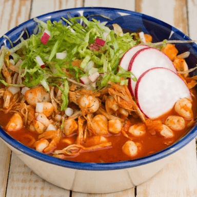 Pozole Rojo Chico
