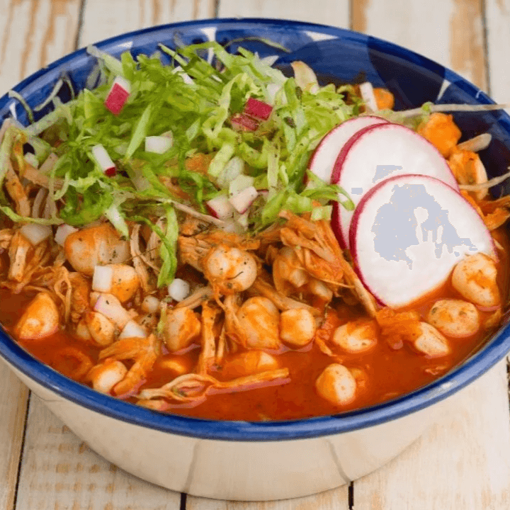 Pozole Rojo Chico