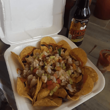 Tosticeviches de Camarón + Coca Cola