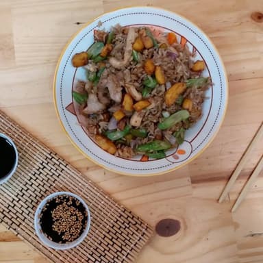 Chop Suey de Camarón
