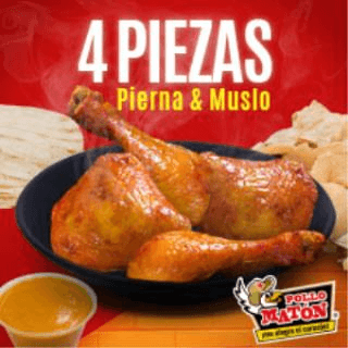 4 Piezas + 1 Complemento