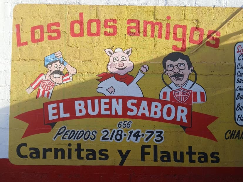 Carnitas y flautas los dos amigos