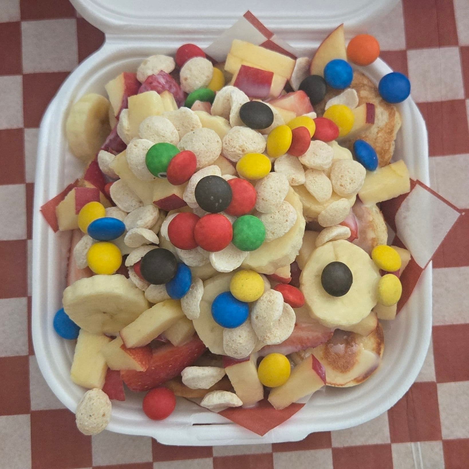 15 Mini HOTCAKES con Fruta