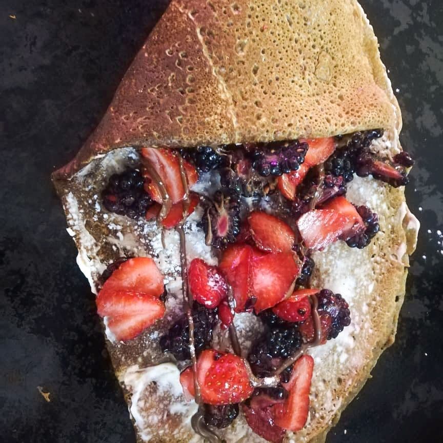 Crepa de Frutos Rojos