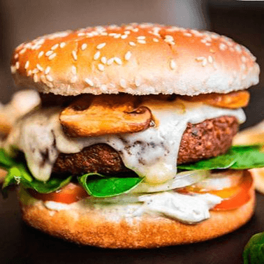 Hamburguesa de Champiñones