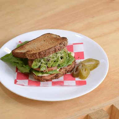 Sandwich de Jamón con Panela