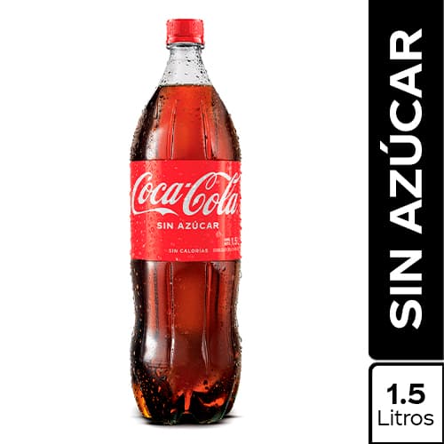 Coca Cola Sin Azúcar 1.5 L