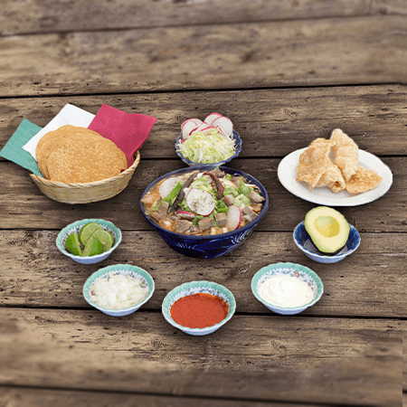 Plato de Pozole Chico