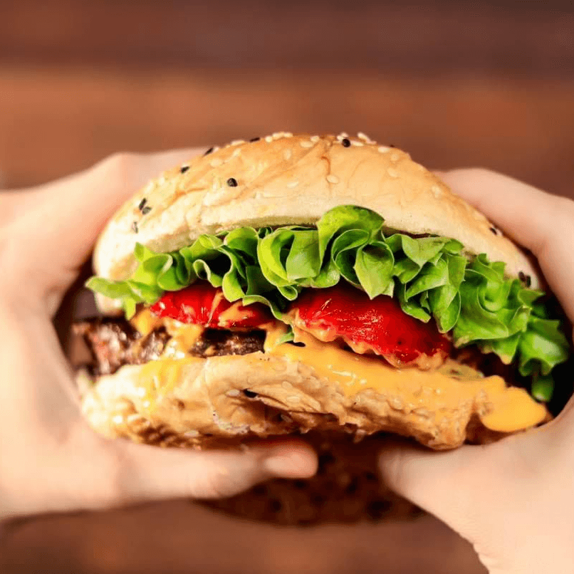 Hamburgesa de Res