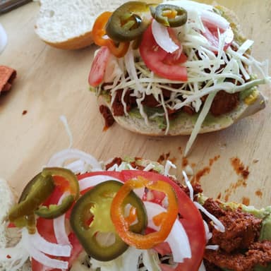 Lonche de Adobada Mixto Triple