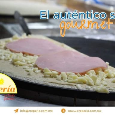 Crepa de Manchego Filadelfia y Jamón