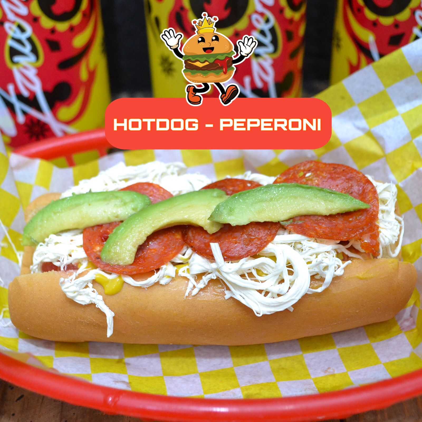Hot Dog Preparado Peperoni