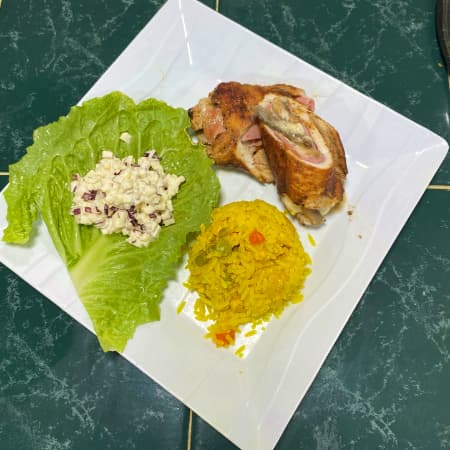 Pechuga Rellena de Jamón y Queso
